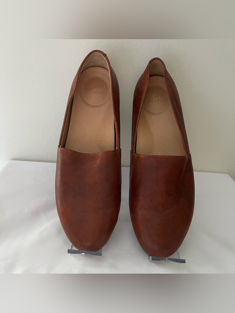 Women’s Dansko Larisa Slip On Flats Cognac EU 41 US 10.5-11 Comfort Shoes - Picture 2 of 10